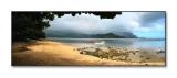 <b>Hanalei Bay Panorama</b><br><font size=2>Puu Poa Point, Kauai