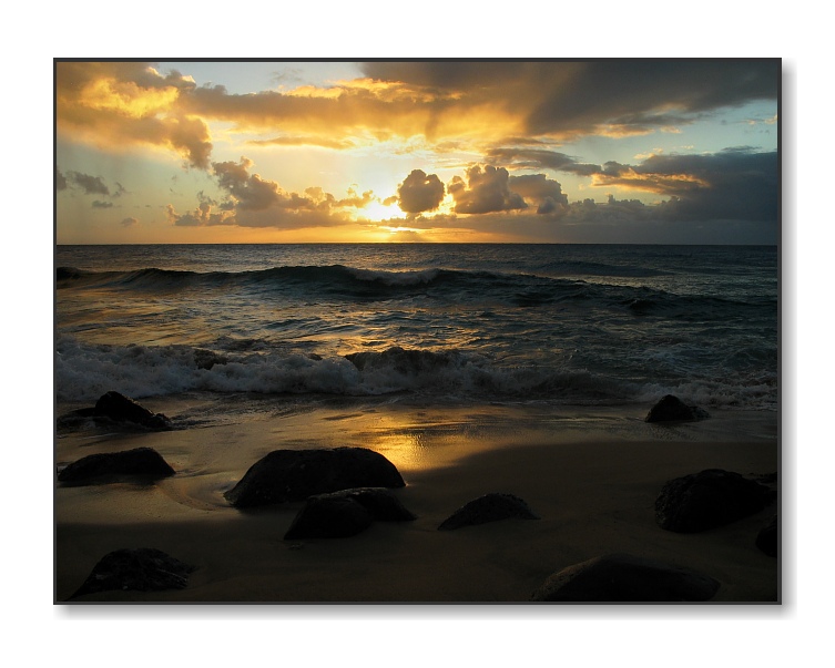 Kauai SunsetKe'e Beach, Kauai