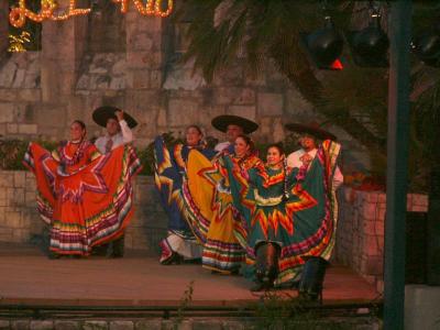 Folk dancers