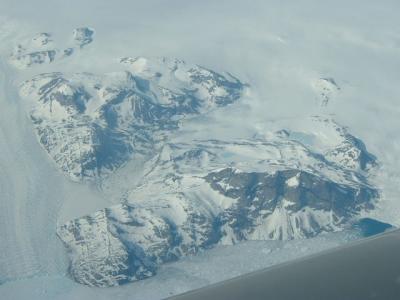 Mountains and Glacier