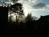 End of the day in Castleton