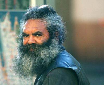 Aboriginal with beard