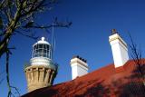 Lighthouse with kookaburra