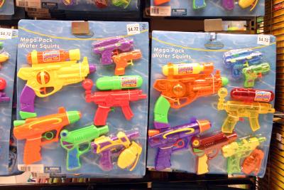squirt guns