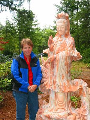 Carol and the Jade Lady Buddah