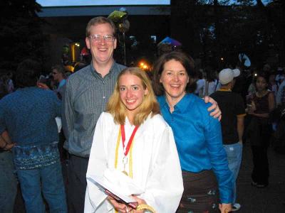 Scott, Mallory and Stephanie