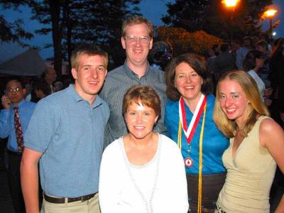 Mallory, Scott, Stephanie, Mallory and Carol