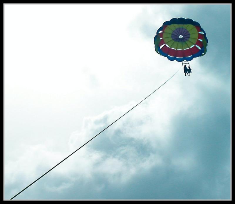 Parasailing, Steve & Maddy