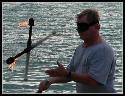 Mallory Square juggler