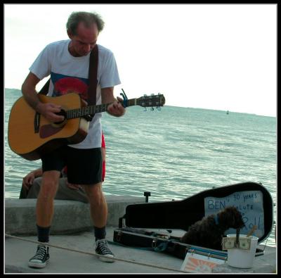 Mallory Square performer