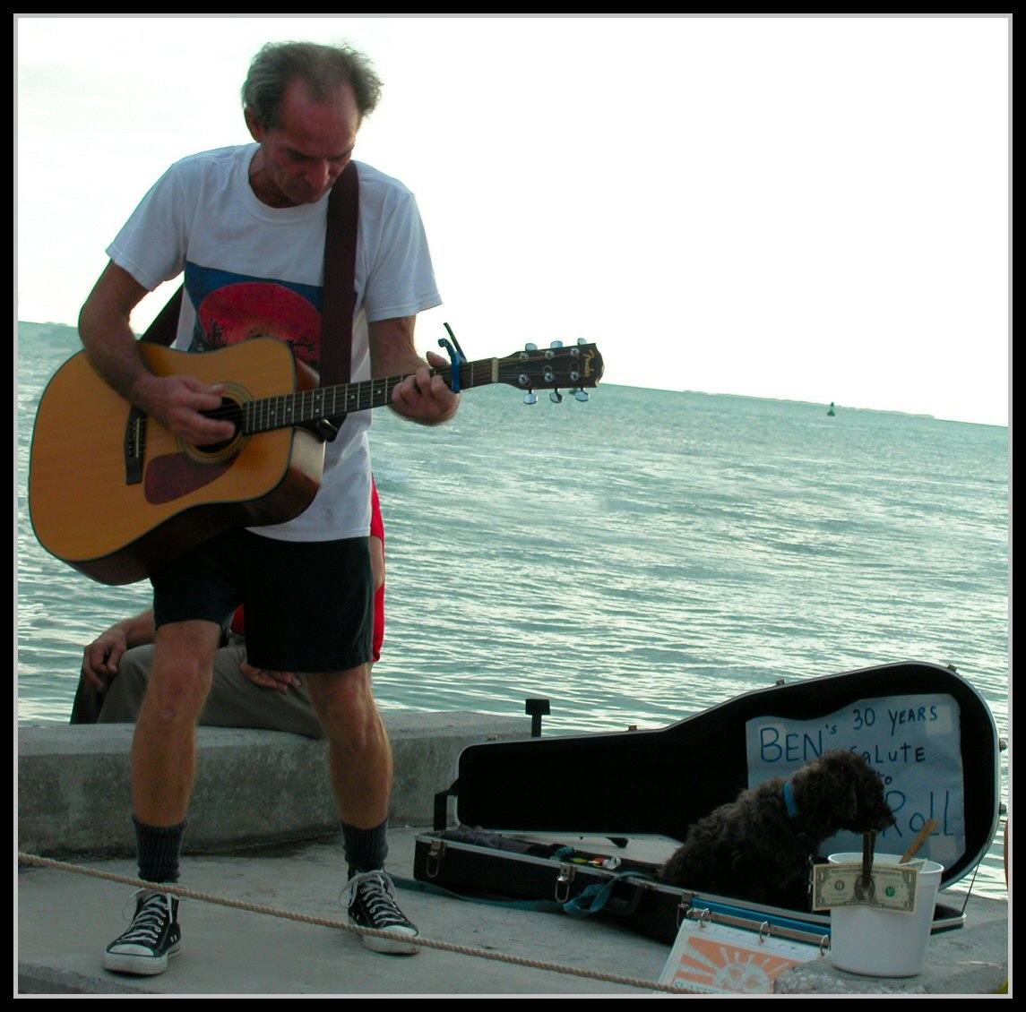 Mallory Square performer