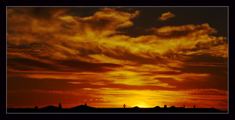 Sunset by Laszlo Illes