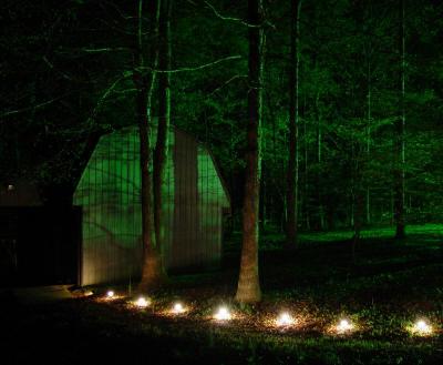 Shed at Night by Phil U.