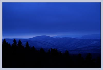 sunset at Snowshoe mountain by upsidedown *
