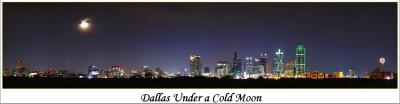 b>Dallas Under a Cold Moonby James Langford