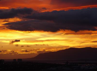 Reykjavik Sunset*  by Finnur Hrafn Jonsson