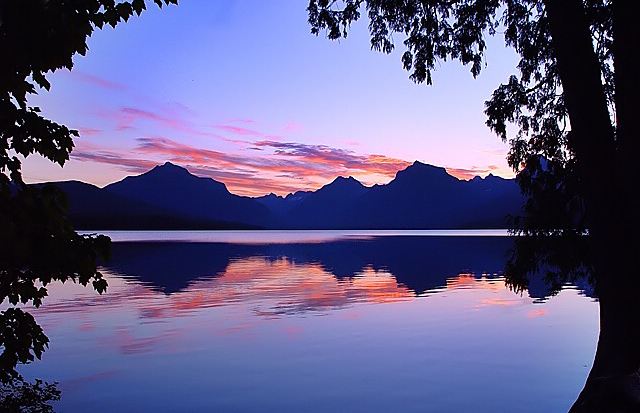 <b>Lake McDonald Sunrise*</b><br><font size=1>by James Langford</font>