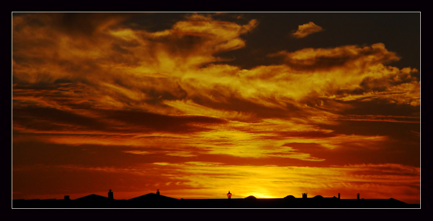 Sunset by Laszlo Illes