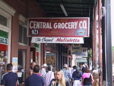 Central Grocery - home of the famous muffuletta