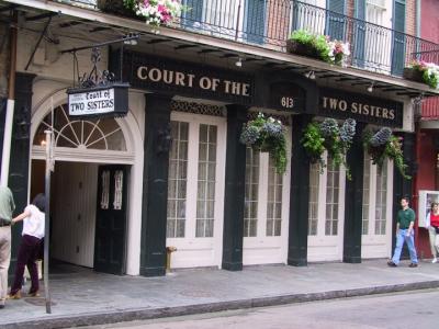 Court of Two Sisters restaurant