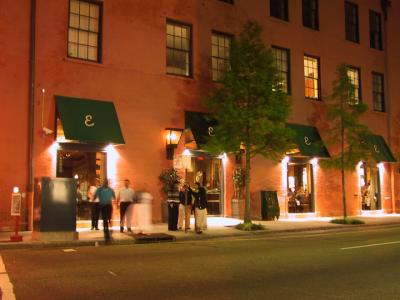 Emeril's at night.