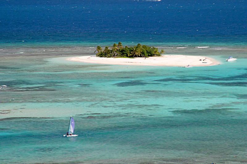 Island  Sailboat