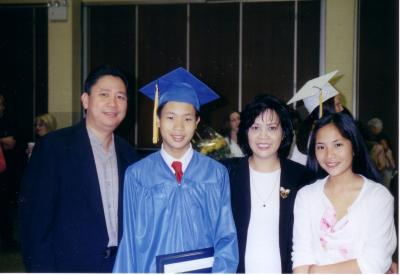 Efren, Mark Villanueva - The Graduate, Myra and Melissa