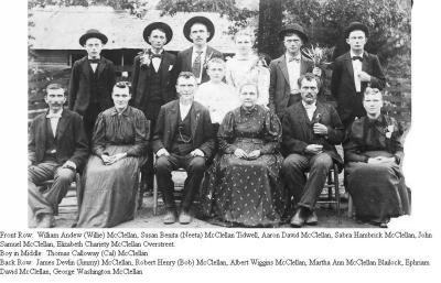 Aaron David McClellan family