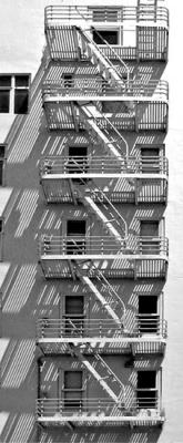 Fire Escape Black & White