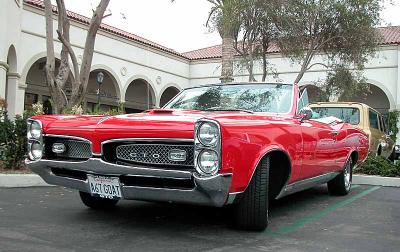 1967 Pontiac GTO - Taken at the weekly Sat. Morn. Crystal Cove show