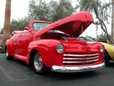 1947 Ford Convertable - Taken at the weekly Sat. Morn. Crystal Cove show