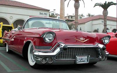 1957 Cadillac - Taken at the weekly Sat. Morn. Crystal Cove show
