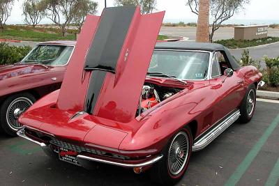 1967 Corvette  427 - Taken at Mid years Corvette club monthly meeting at Crystal Cove