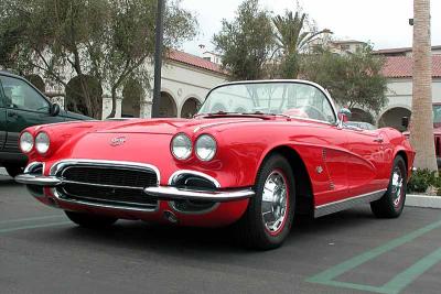 1962 Corvette - Taken at Mid years Corvette club monthly meeting at Crystal Cove