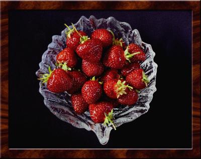 Strawberries in Bowl