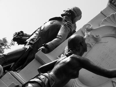 General Lafayette Memorial Detail