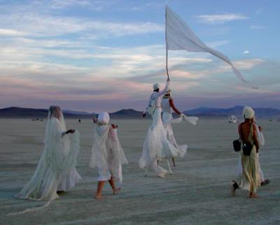 White Procession by the Woonani Village 2