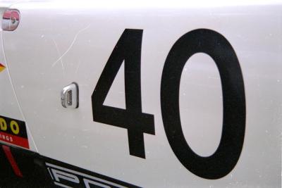 Race Car Number Identification Lamp