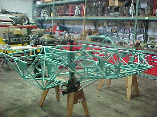 Chassis in shop,Just getting started