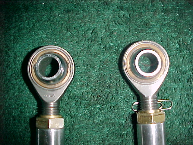 Titanimun Rod ends.