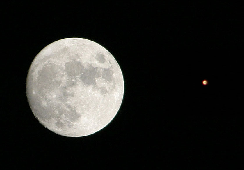 The Moon and the Mars