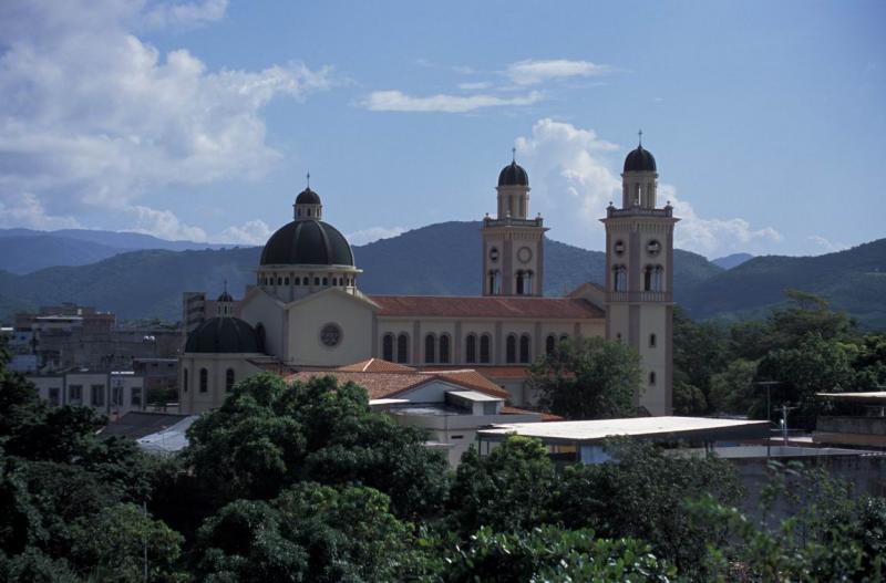 L'glise de Santa Rosa de Lima (vue depuis l'htel)