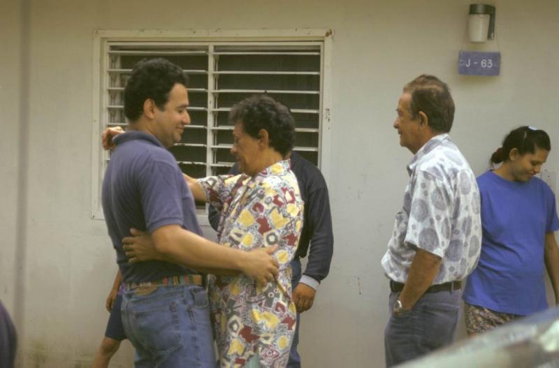 Oswaldo et ses parents