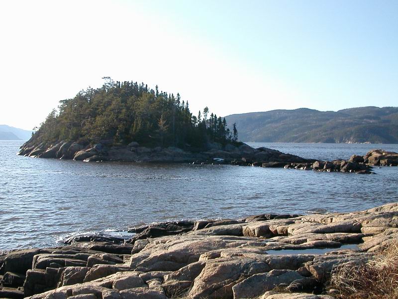 L'Anse de Saint-Jean vue sur le fjord