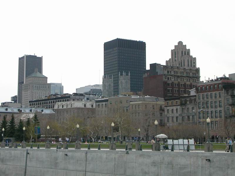 Montréal vue du vieux port