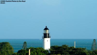 Key West Lighthouse from LaConcha Hotel stock photo #5121