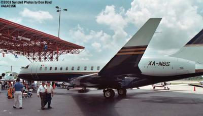 Bombardier BD700-1A10 Global Express XA-NGS aviation stock photo #ALA015K