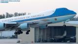 USAF VC-25A 92-9000 (29000) Air Force One departing with President George W. Bush onboard stock photo #7104