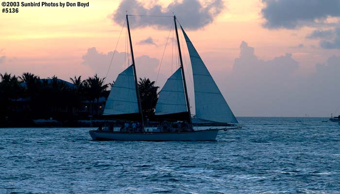 Key West Sunset stock photo #5136