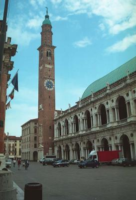 3rd day, our destination this day was Trieste but before we visited Vicenza, this is the Palladiana Basilica, Vicenza, Italy